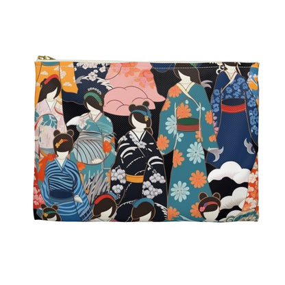 Kimono Dreams Accessory Pouch: Experience Japanese Elegance