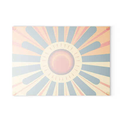 Atomic Age Sunshine: Midcentury Modern Sun Glass Cutting Board