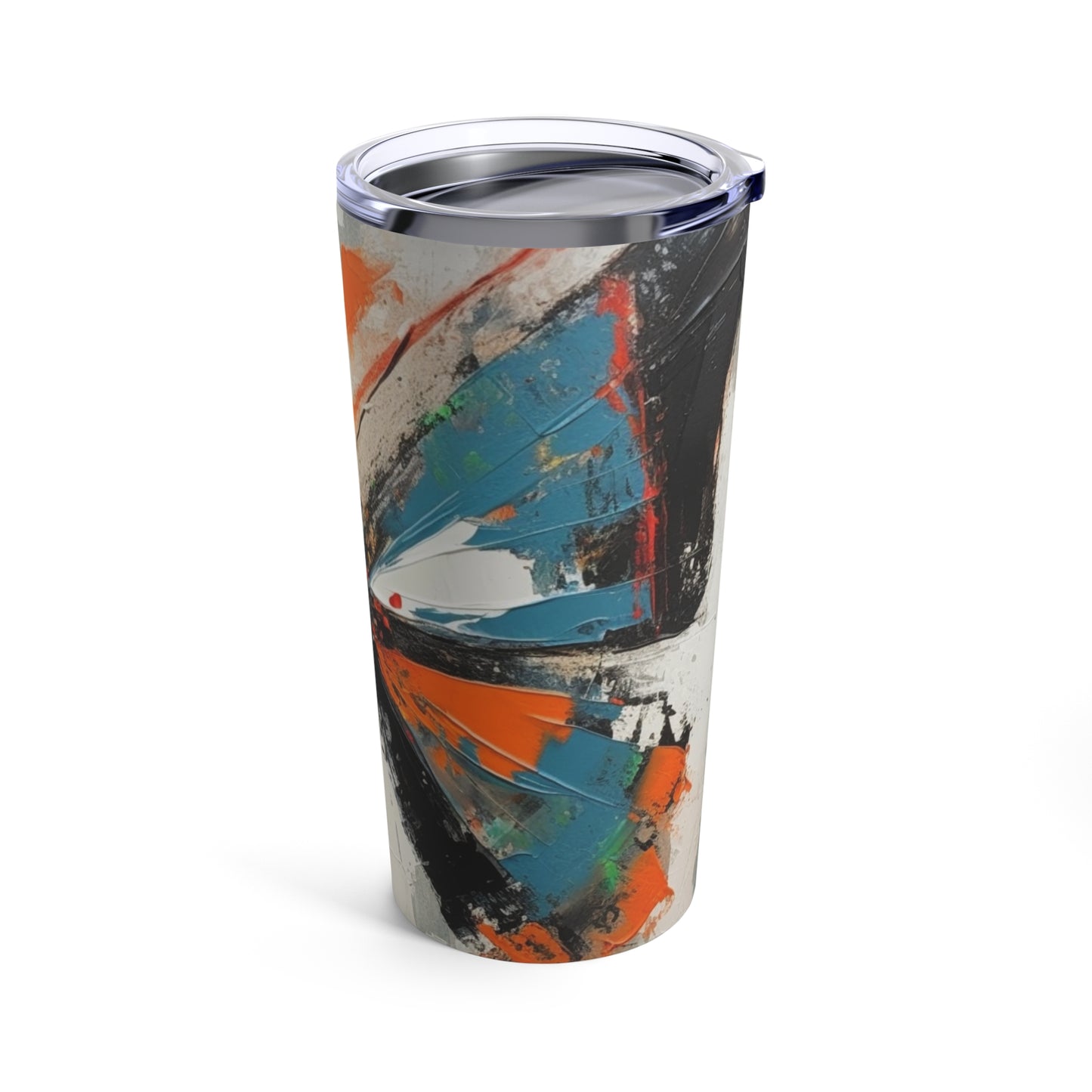 Monarch Butterfly Elegance: Tumbler with Artistic Flair