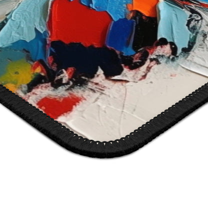 Abstract Gaming Mouse Pad for Art Lovers: Butterfly-Inspired Delight