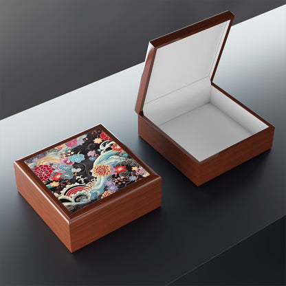 Authentic Japanese Kimono Jewelry Box: Embrace Tradition