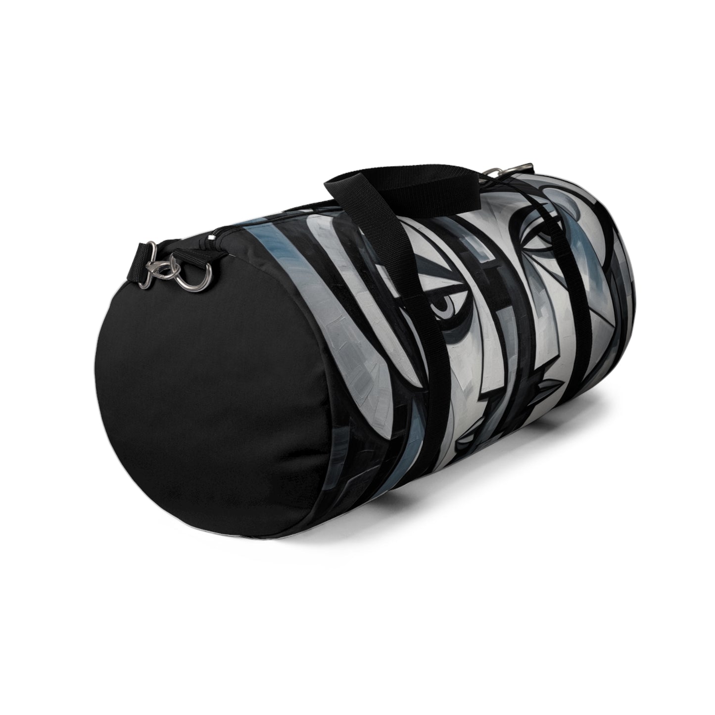 Duffel Bag with Cubist Art Finesse and Abstract Flair