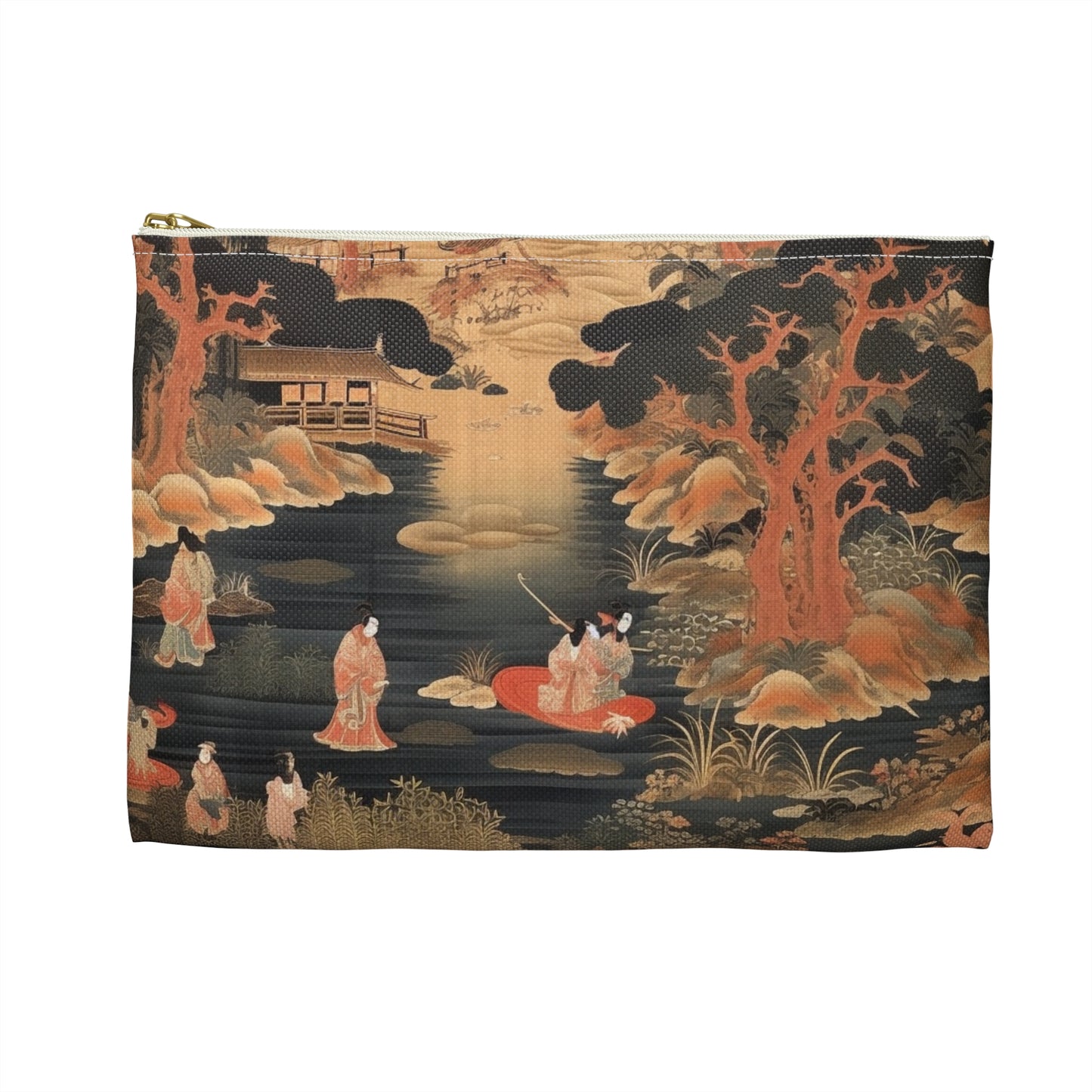 Custom Japanese Tapestry Accessory Pouch: Your Personalized Artistic Statement