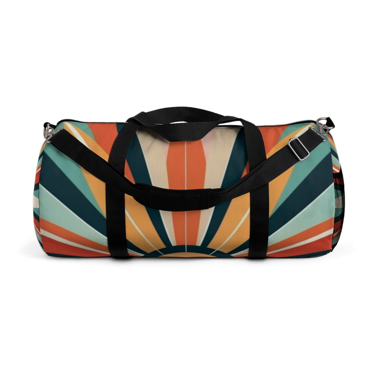 Starburst Candy Colored Retro Bliss: Carry it with Style in our 1960s-inspired Duffel Bag