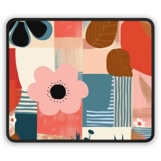 Abstract Expressions: Modern Art-Inspired Midcentury Modern Gaming Mouse Pad with Timeless Design