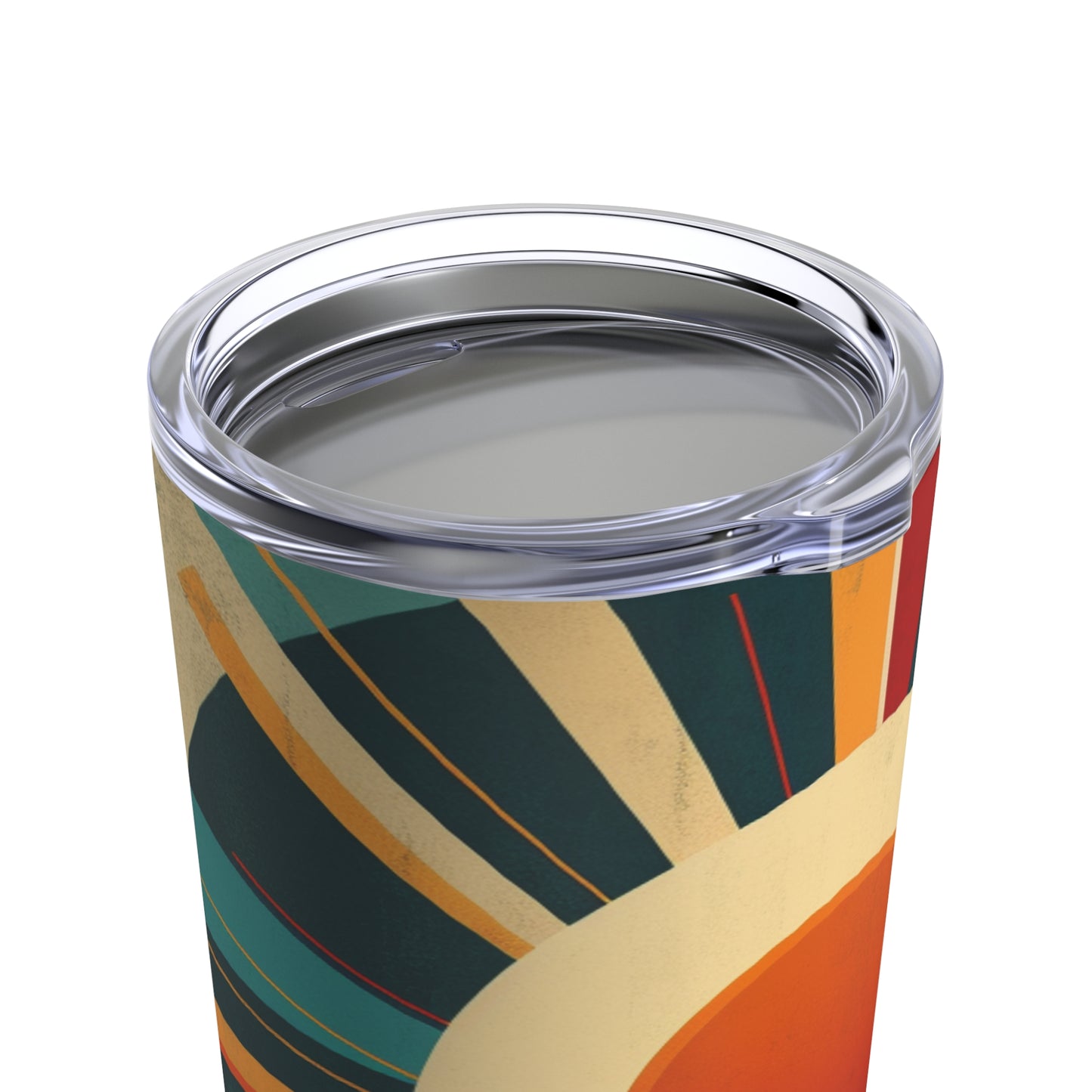 Minimalist Sunshine: Midcentury Modern Sun Tumbler