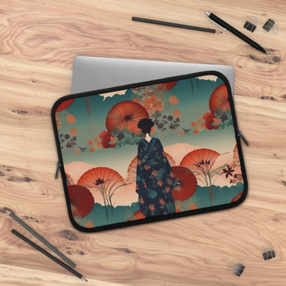 Fashionable Kimono-Inspired Laptop Sleeve: Unleash Your Style