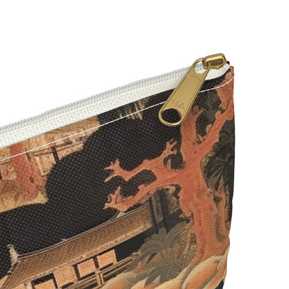 Custom Japanese Tapestry Accessory Pouch: Your Personalized Artistic Statement