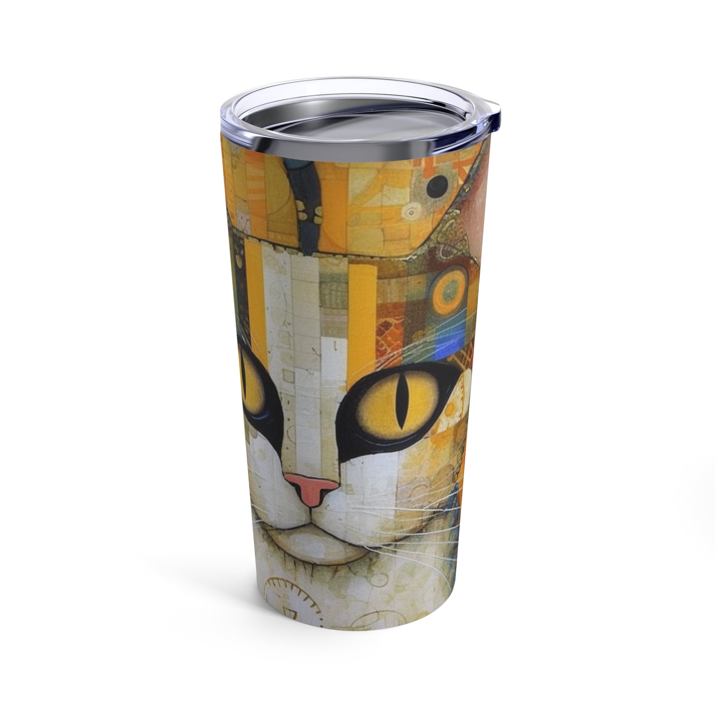 Artistic Symbolism: Klimt-Inspired Tumbler