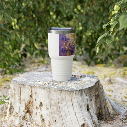 Unleash Your Creativity: Lavender Ringneck Tumbler, Embark on an Artistic Journey