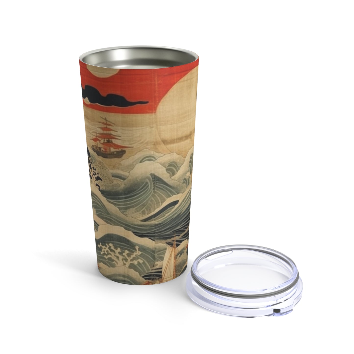 Artistic Fusion - Where Japanese Tapestry Meets the Perfect Tumbler