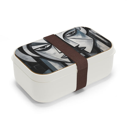 Cubist Paintings Bento Box: Captivating Brush Strokes