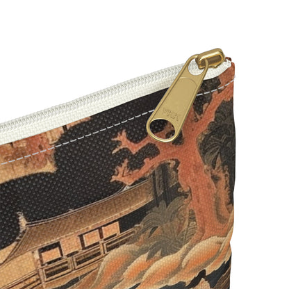 Custom Japanese Tapestry Accessory Pouch: Your Personalized Artistic Statement