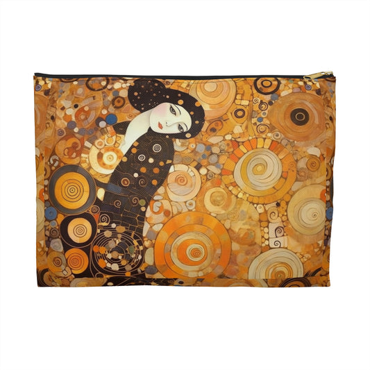 Sensual Symmetry: Accessory Pouch Embodying the Essence of Symbolism in 19th Century Art