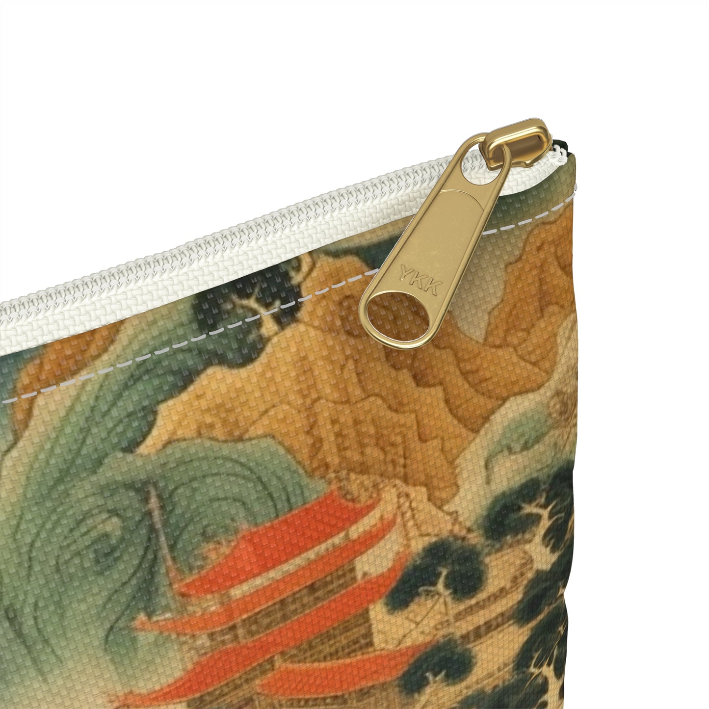 Harmony of the Elements: Japanese Tapestry-Inspired Accessory Pouch