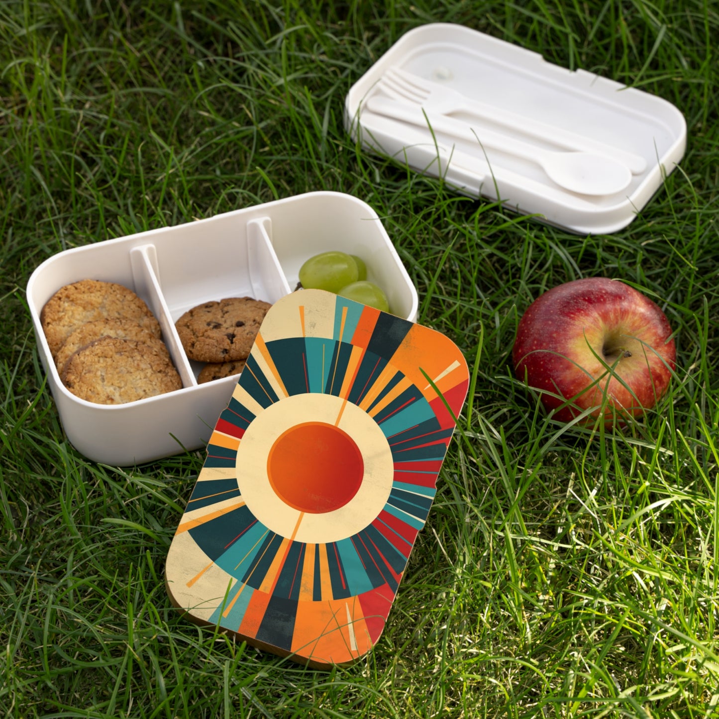 Minimalist Sunshine: Midcentury Modern Sun Bento Box