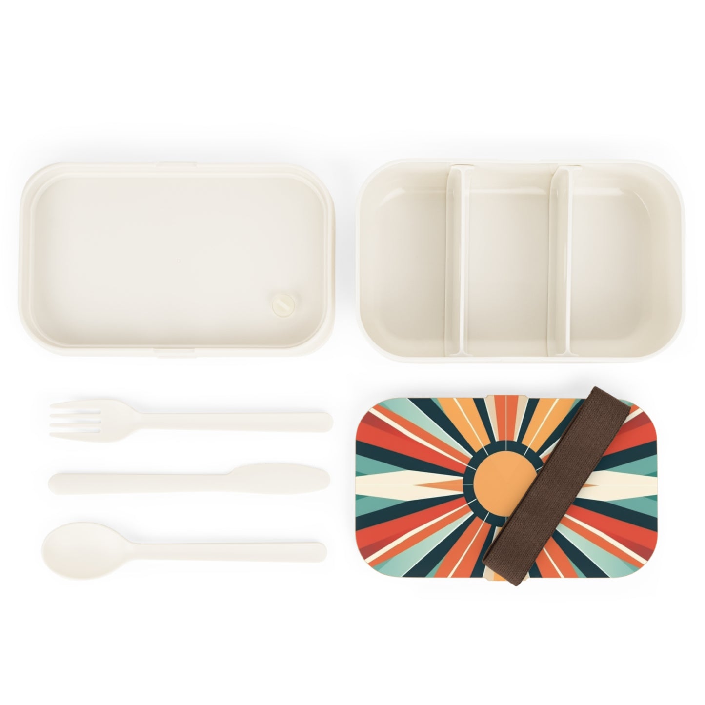 Starburst Bento Box in Atomic Age and Midcentury Modern Design