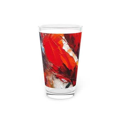 Unleash Your Creativity with Poppy Pint Glass: A Blossoming Artistic Journey