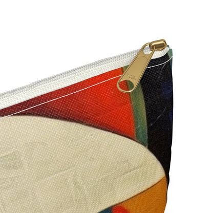 Artistic Vintage Vibes: Picasso-Inspired Midcentury Modern Accessory Pouch for Retro Fashion