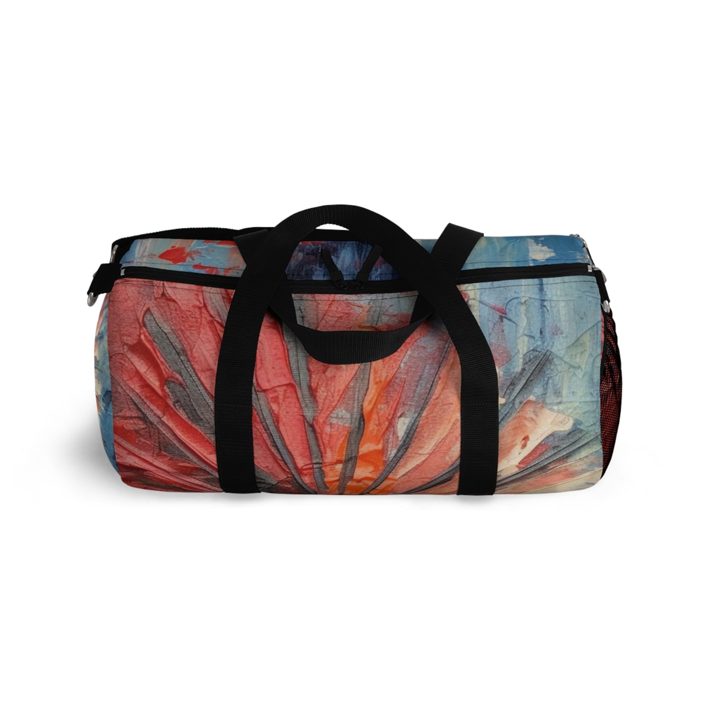 Umbrella Painting Duffel Bag: Channel Your Inner Artist with Abstract Oil Paint