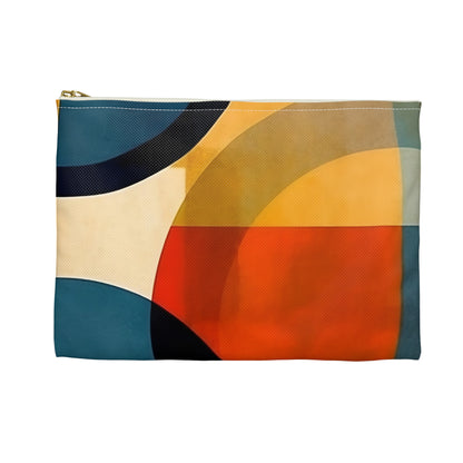 Best Midcentury Modern Geometric Art Accessory Pouch: Elevate Your Style with Abstract Sophistication