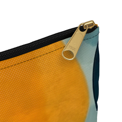 Midcentury Modern Geometric Art Accessory Pouch: Iconic Design and Versatile Storage Solution