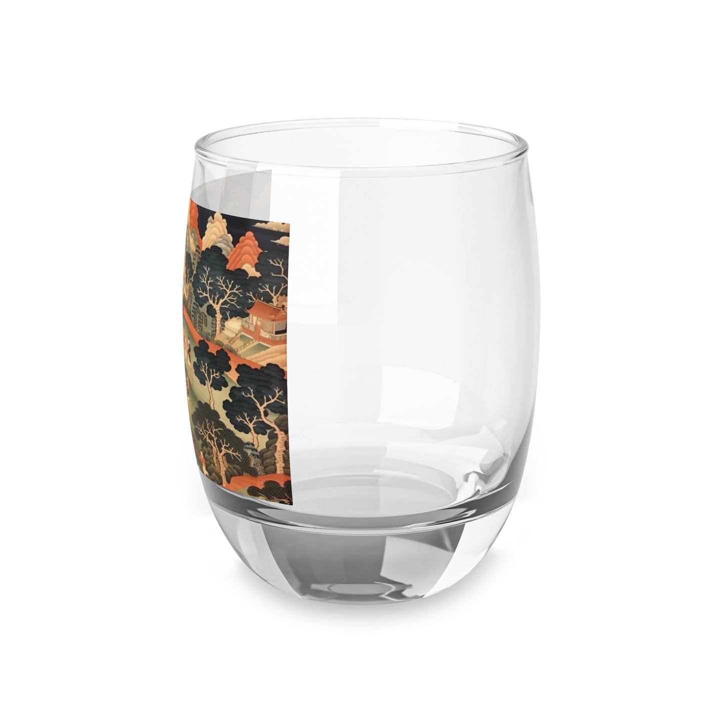 Tapestry Treasures: Japanese-inspired Whiskey Glass for Art Lovers