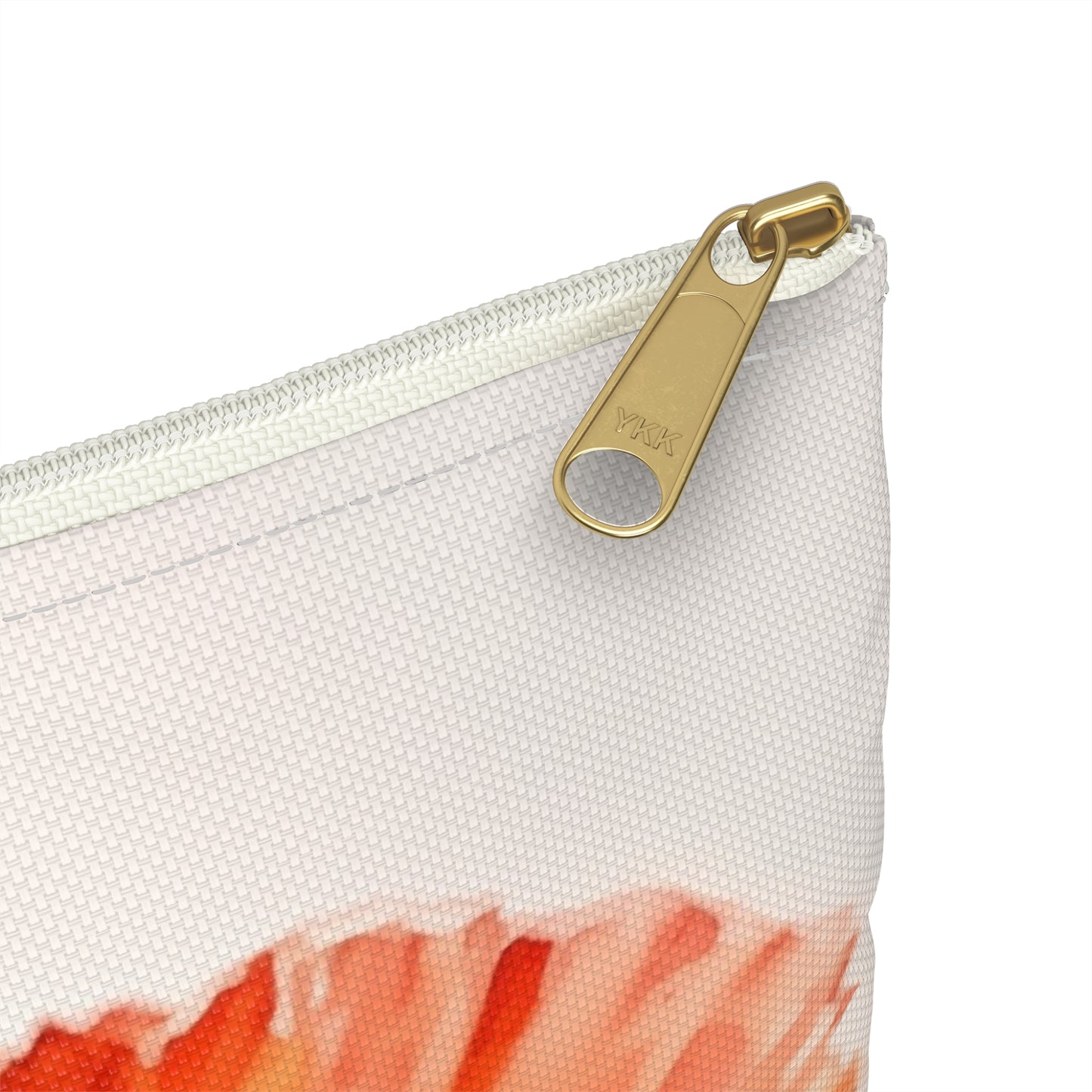 Whimsical Poppy Flower Watercolor Accessory Pouch: An Artistic Delight