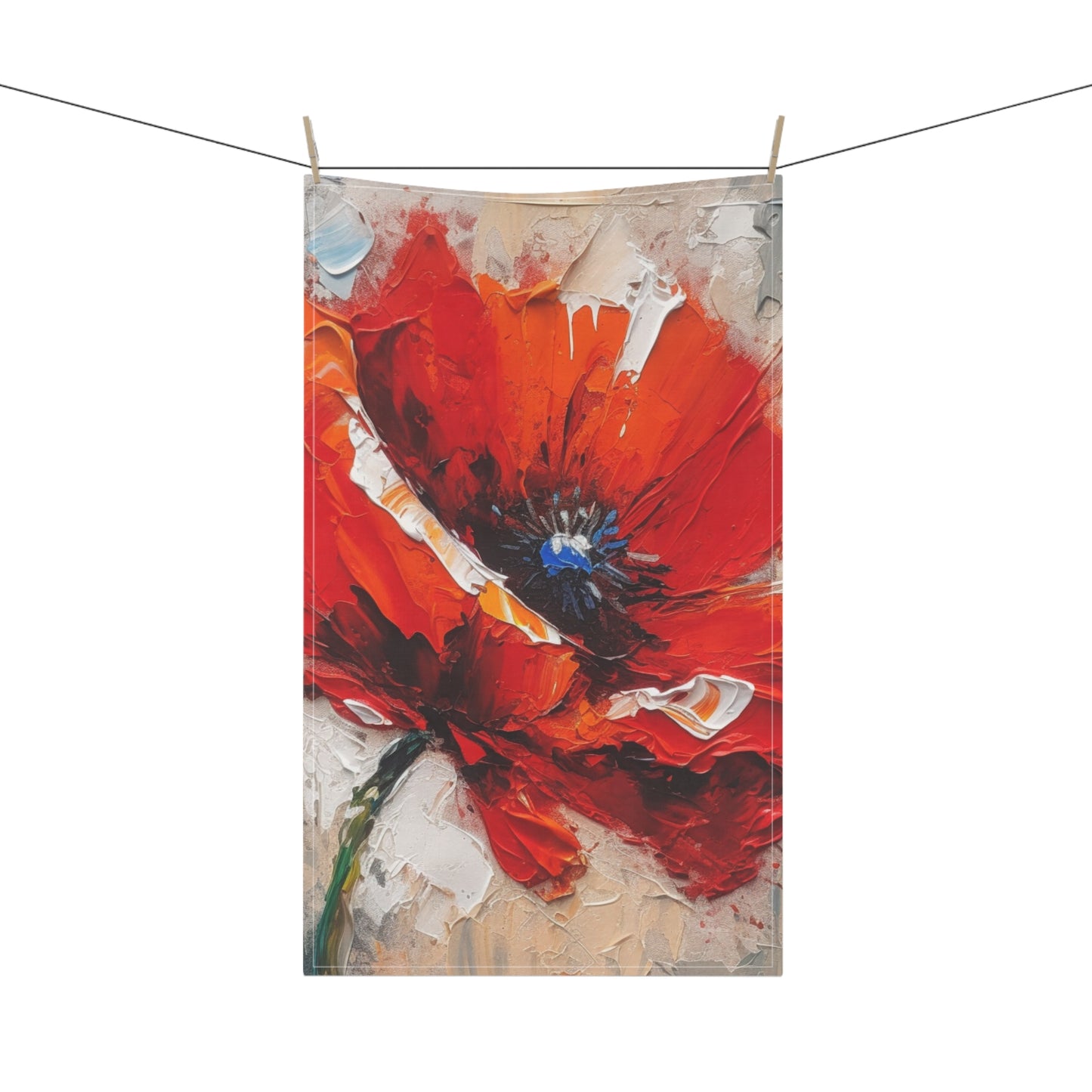 Unleash Your Creativity with Poppy Kitchen Towel: A Blossoming Artistic Journey