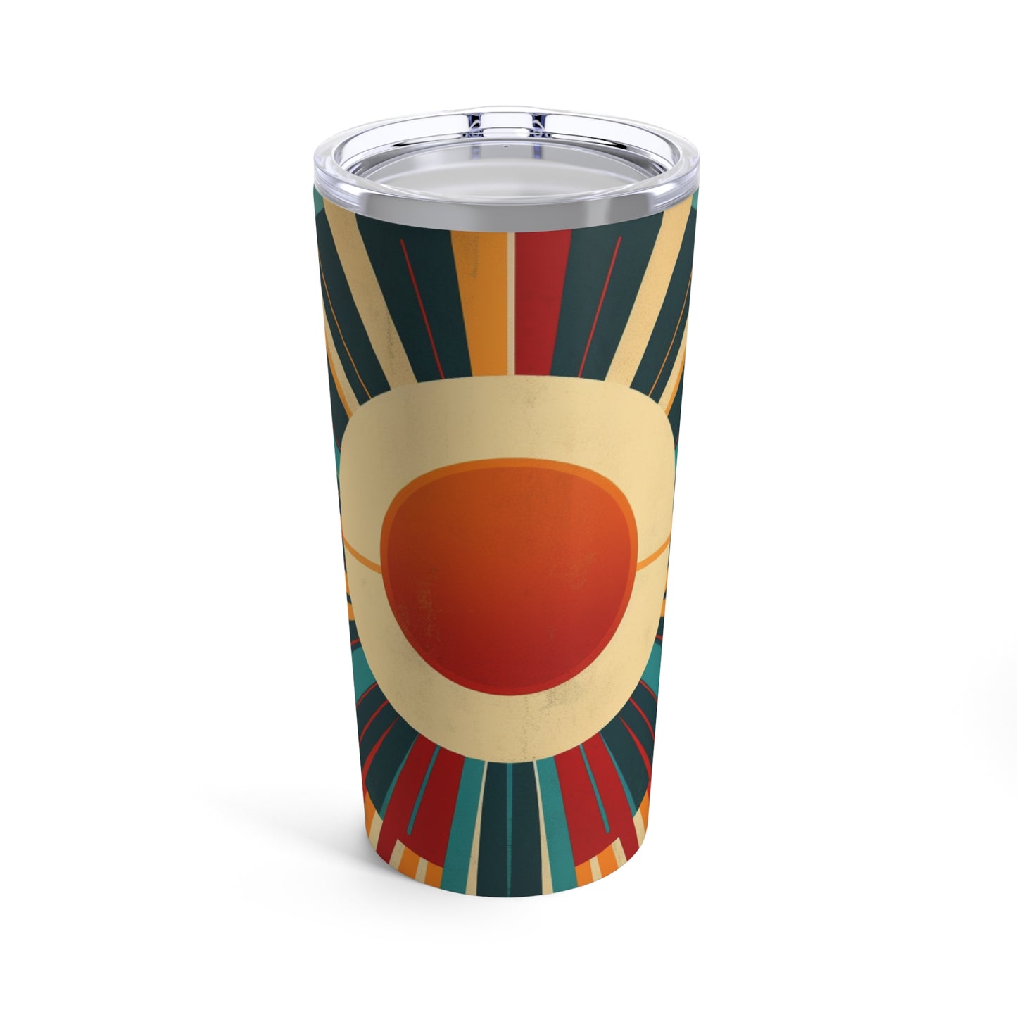 Minimalist Sunshine: Midcentury Modern Sun Tumbler