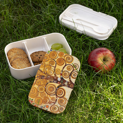 Captivating Artistry: The Tree of Life Bento Box, Inspired by Gustav Klimt's Timeless Masterpiece