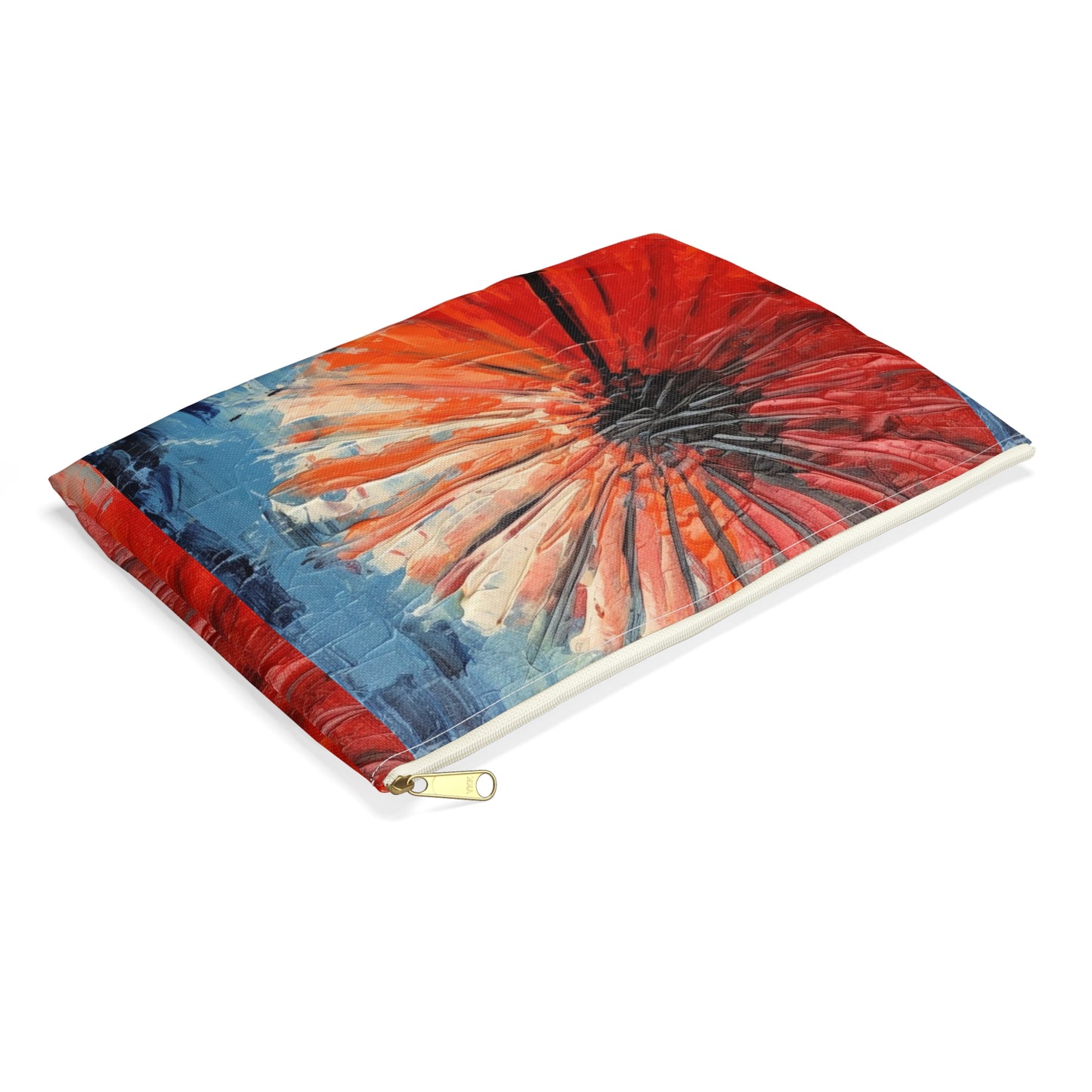 Umbrella Painting Accessory Pouch: Channel Your Inner Artist with Abstract Oil Paint