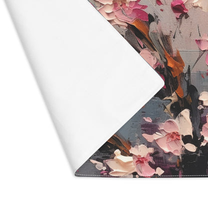 Abstract Wallpaper Placemat: Blossoming Beauty with Cherry Blossom Motif