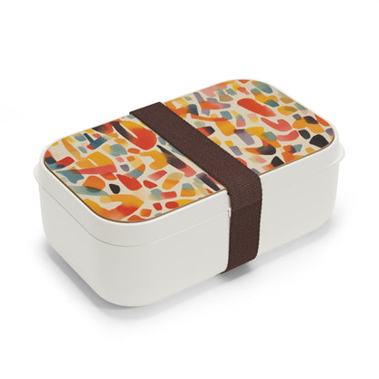 Translucent Harmony: Tarō Okamoto-inspired Bento Box