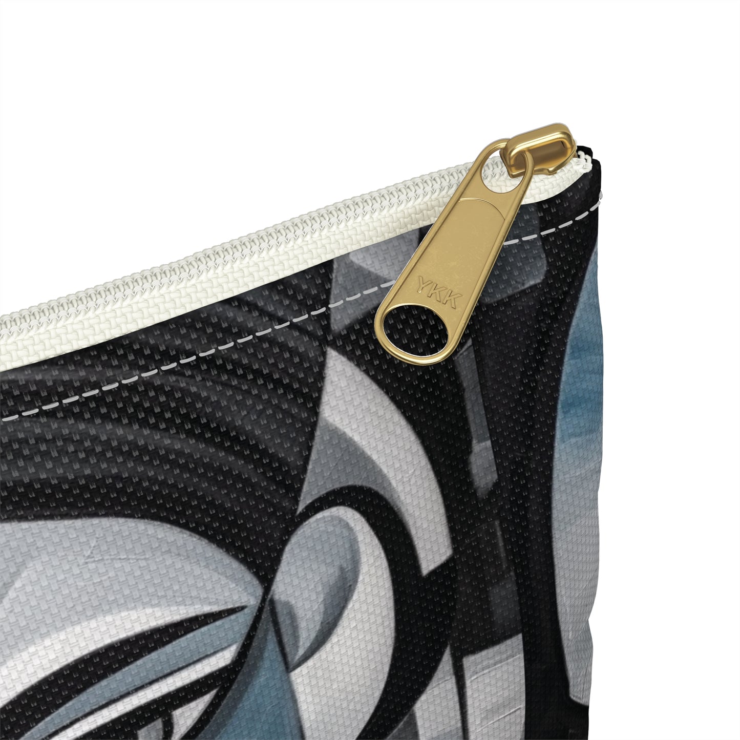 Cubist Paintings Accessory Pouch: Captivating Brush Strokes