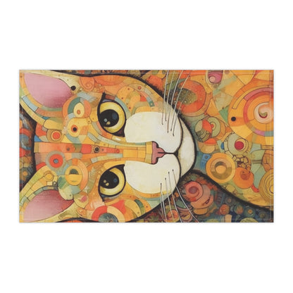 Art Nouveau Revival: Klimt-Inspired Kitchen Towel