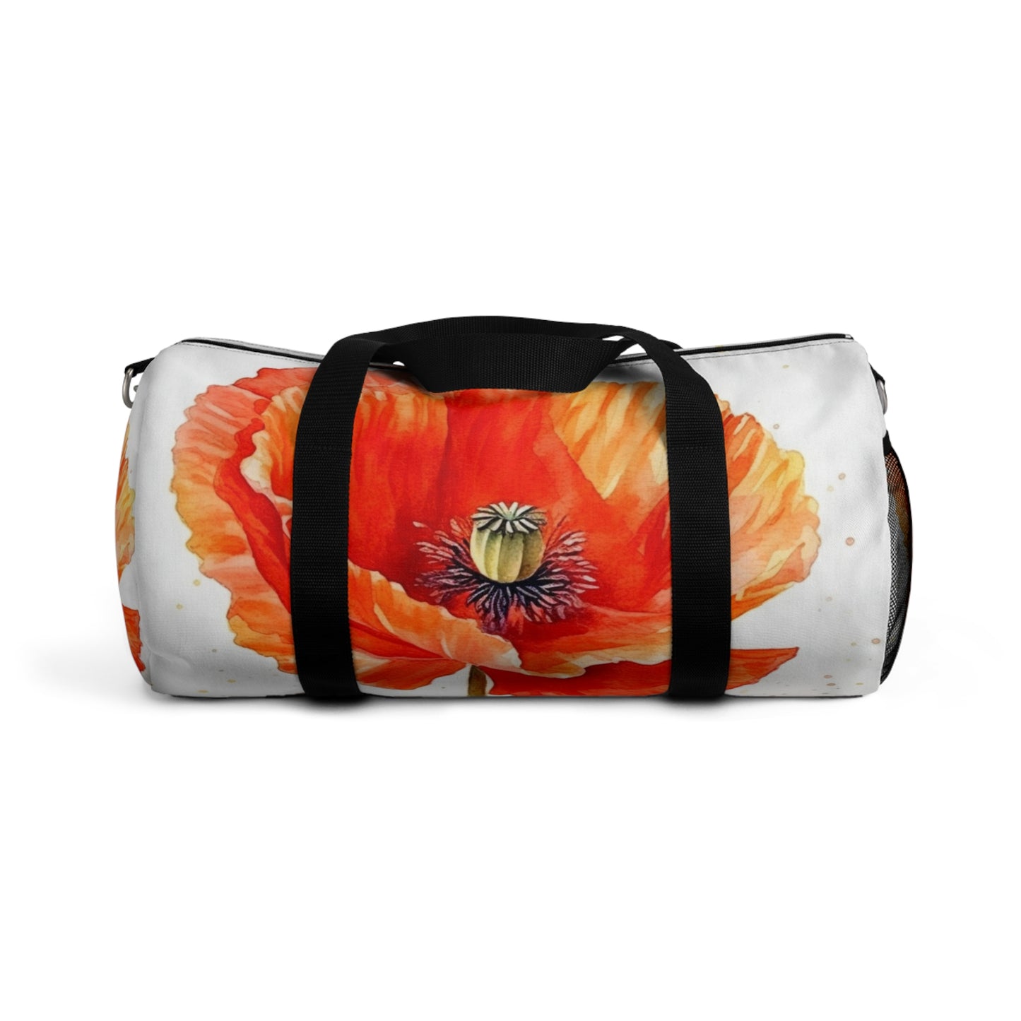 Watercolor Poppy Garden Duffel Bag: Unleash the Beauty of Nature