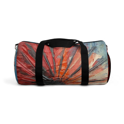 Umbrella Painting Duffel Bag: Channel Your Inner Artist with Abstract Oil Paint