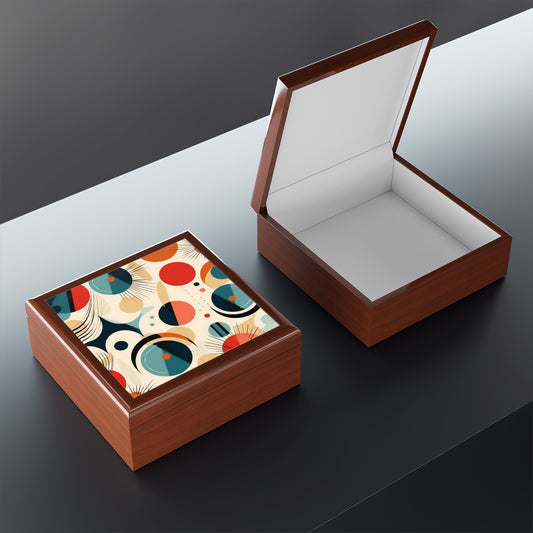 Abstract Elegance: Midcentury Modern Jewelry Box