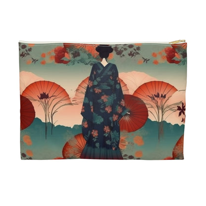 Fashionable Kimono-Inspired Accessory Pouch: Unleash Your Style