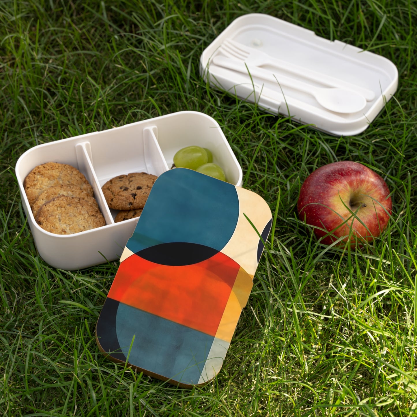 Geometric Abstraction Extravaganza: Bento Box for Art Enthusiasts