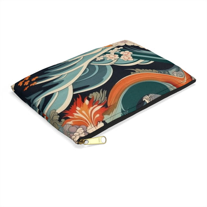 Elegant Kimono Accessory Pouch: Embrace Japanese Artistry