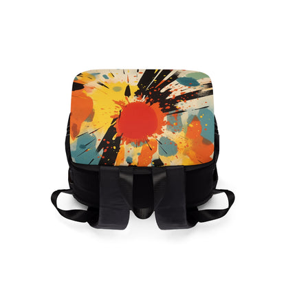 Cosmic Fusion Unisex Casual Shoulder Backpack
