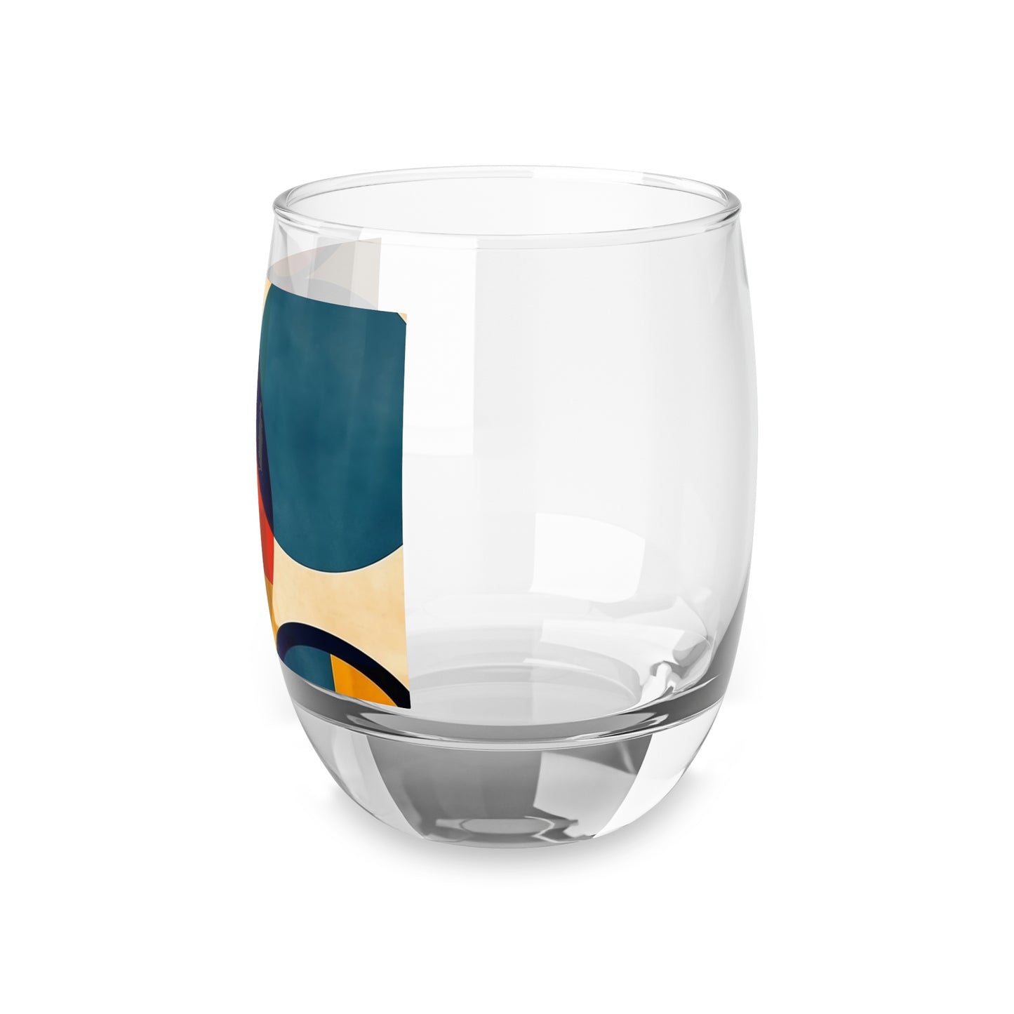 Whiskey Glasses with Geometric Art Influence