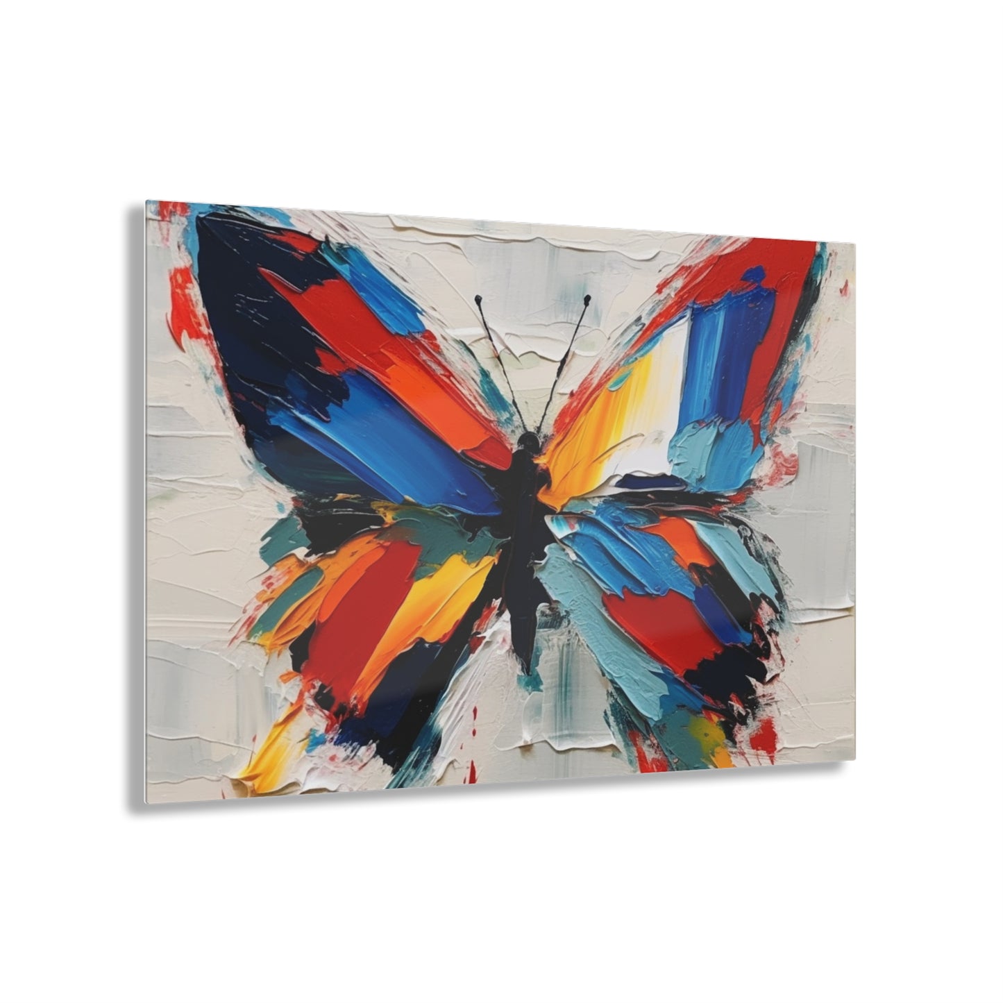 Abstract Acrylic Prints for Art Lovers: Butterfly-Inspired Delight