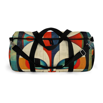 Artistic Vintage Vibes: Picasso-Inspired Midcentury Modern Duffel Bag for Retro Fashion