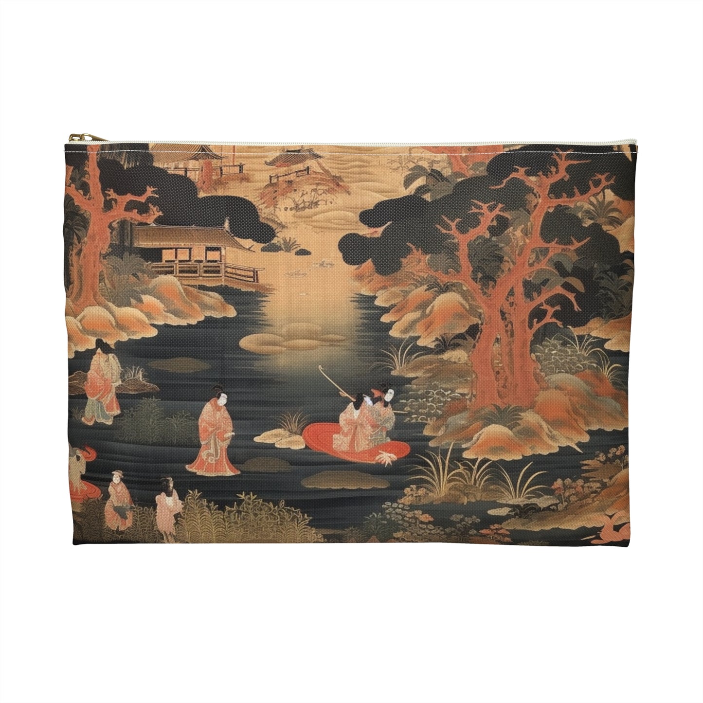 Custom Japanese Tapestry Accessory Pouch: Your Personalized Artistic Statement