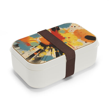 Abstract Expression: Silkscreen Art Bento Box