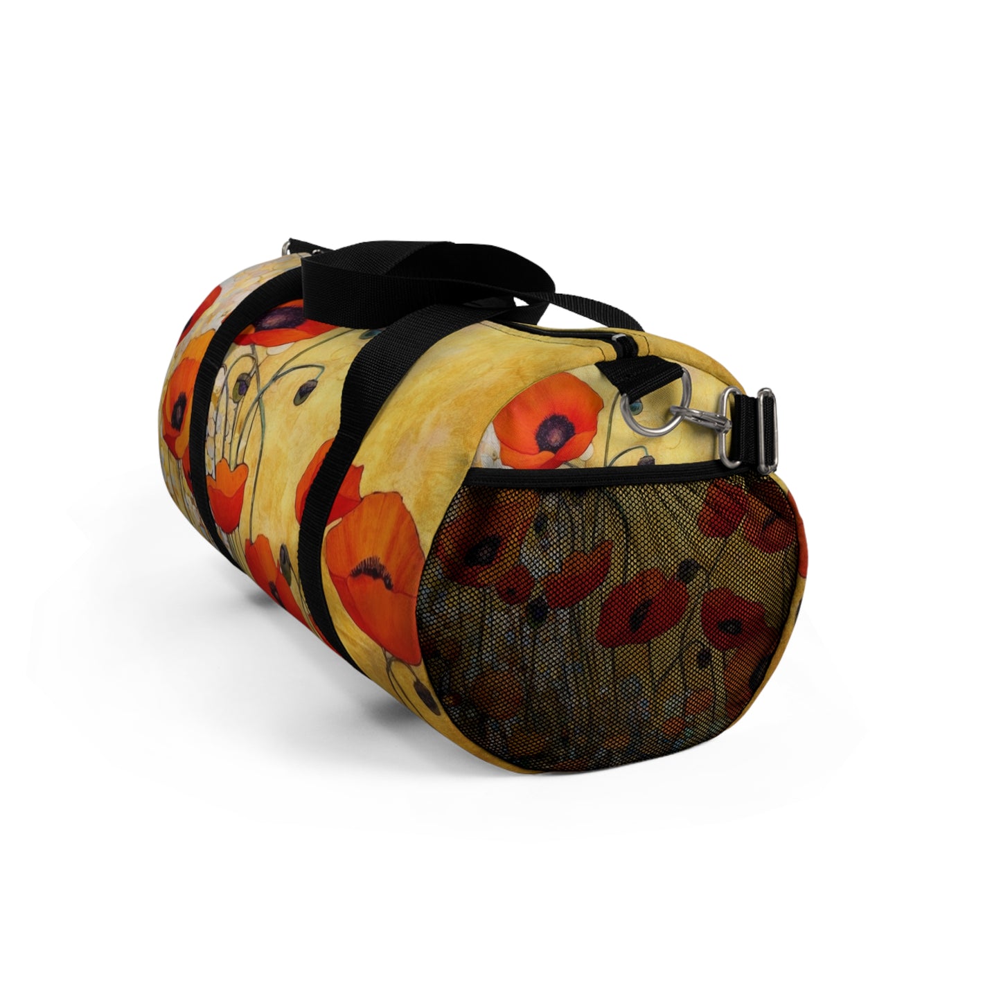 Elevate Your Style: Duffel Bag Adorned with Gustav Klimt's Poppies