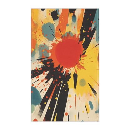 Cosmic Burst Kitchen Towel - Infuse Artistry into Your Culinary Haven